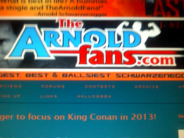 Arnold's top fan site